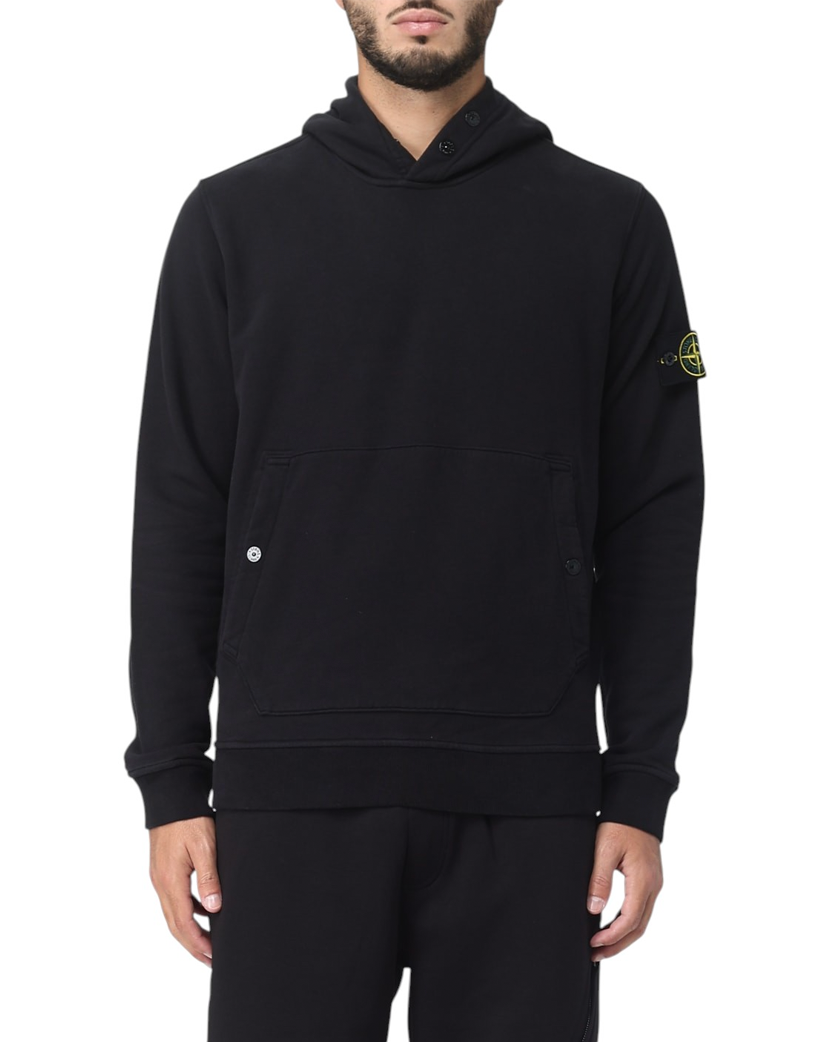 61720 Hooded Sweatshirt Black SI0218-BK