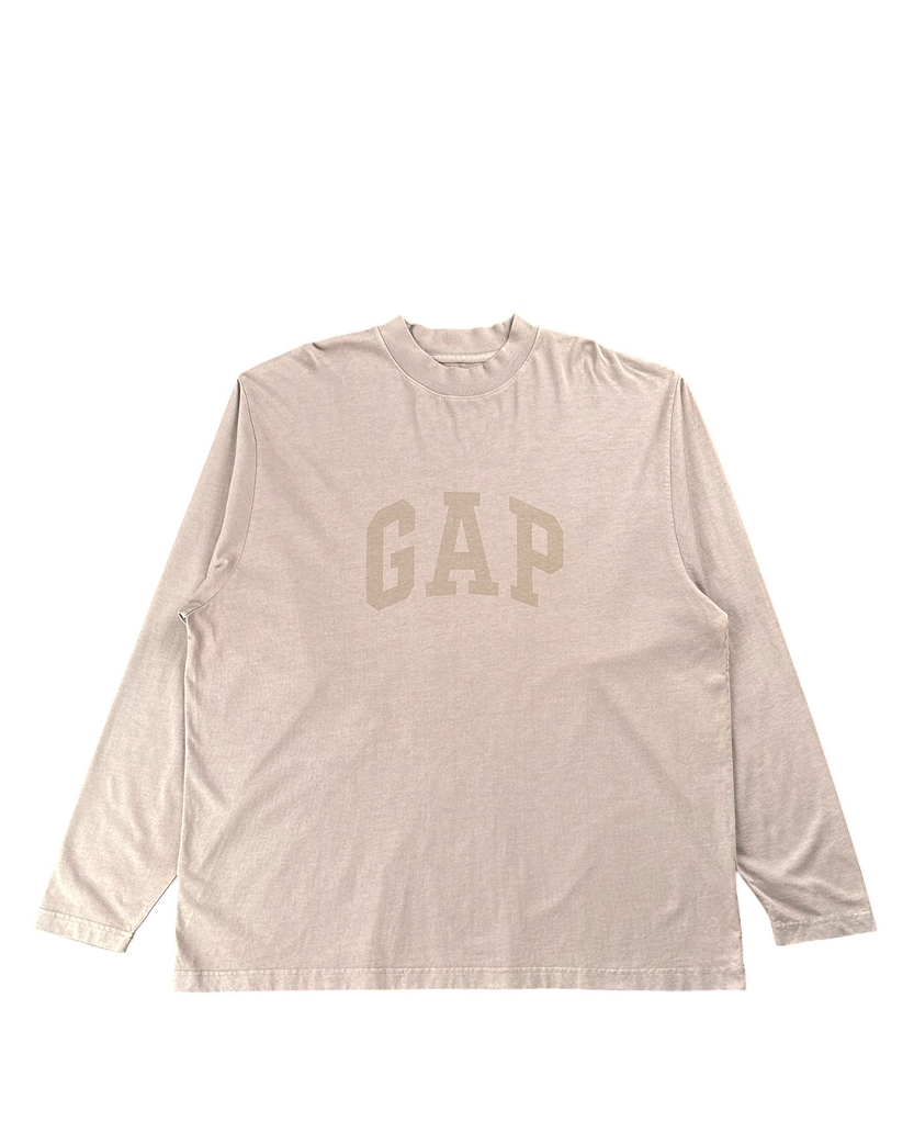 Yeezy Gap Engineered By Balenciaga Dove Longsleeve Tee Beige - UNIFORM