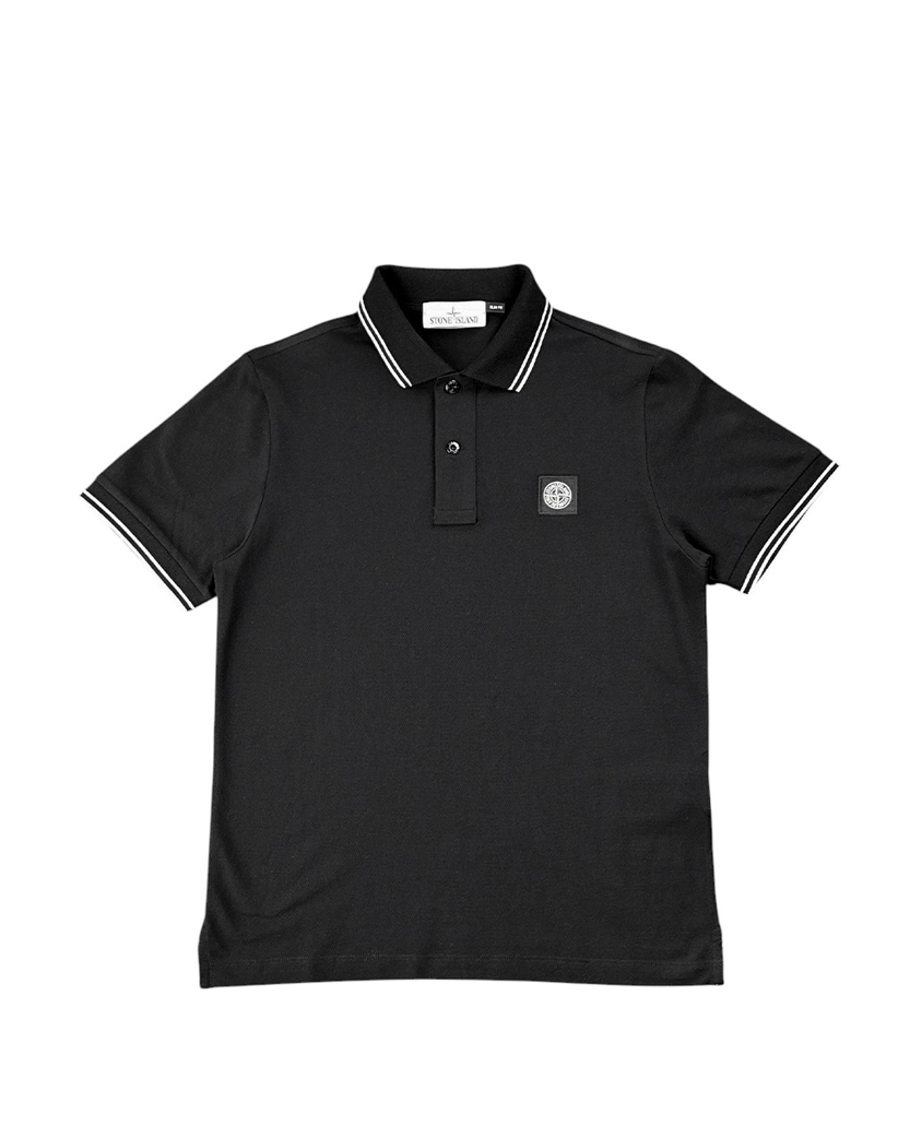22S18 Classic Polo T-Shirt Black SI0116-BK