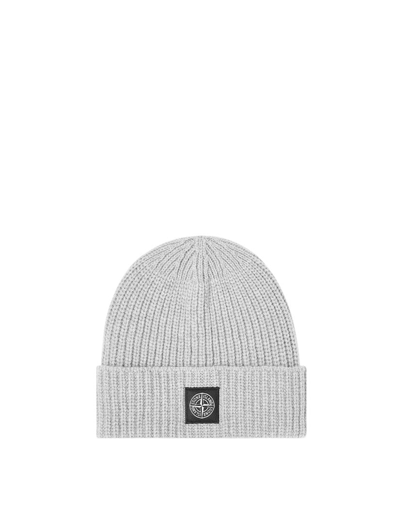 N10B5 Wool-Knit Beanie Hat Light Grey SI0112-LGY