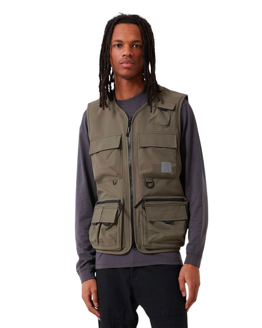 Carhartt WIP Elmwood Vest Moor - UNIFORM
