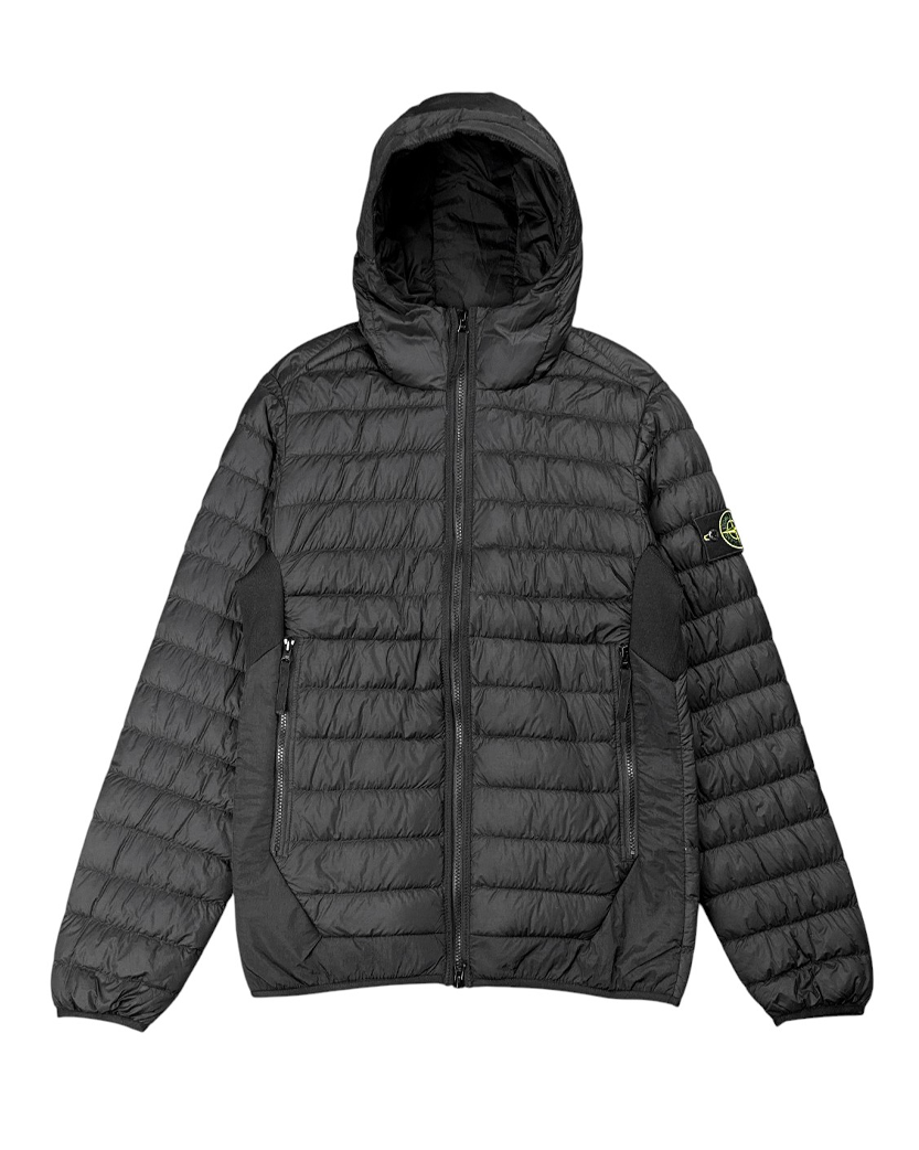 40124 Loom Woven Lightweight Jacket Black SI0177-BK