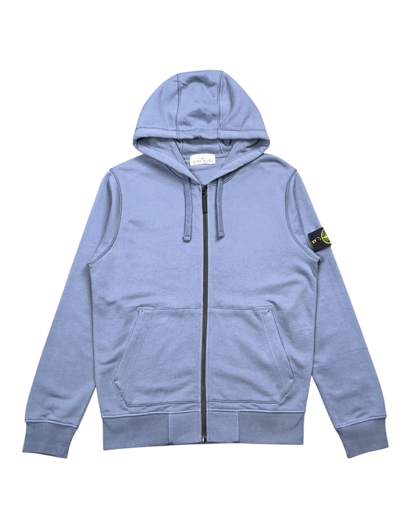 64251 Classic Zip Hooded Sweatshirt Avio Blue SI0142-ABL