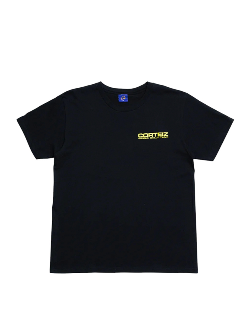 Футболка Corteiz Alcatraz World Rally T-Shirt Black - UNIFORM