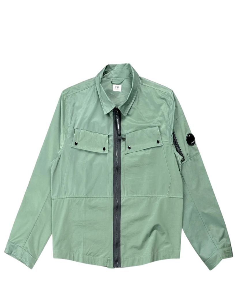 C.P. Company Tylon P Zip Overshirt Laurel Wreath - UNIFORM