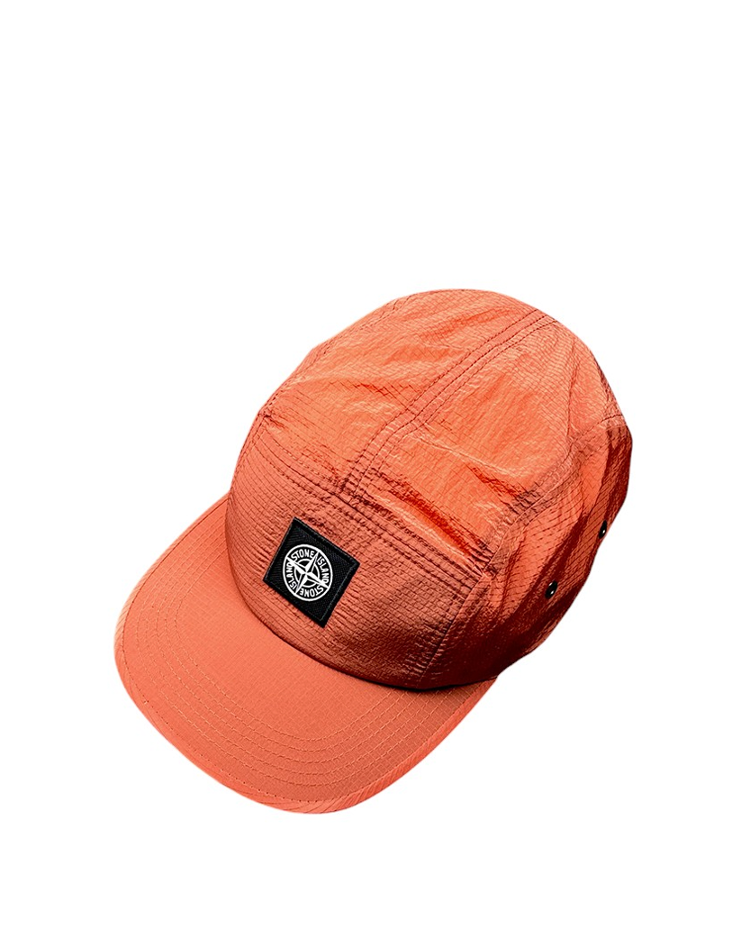 99069 Nylon Metal 5-Panel Cap Orange SI0169-OR
