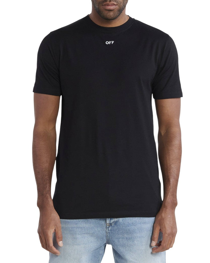 OFF-WHITE Arrow Embroidered Skate T-Shirt Black