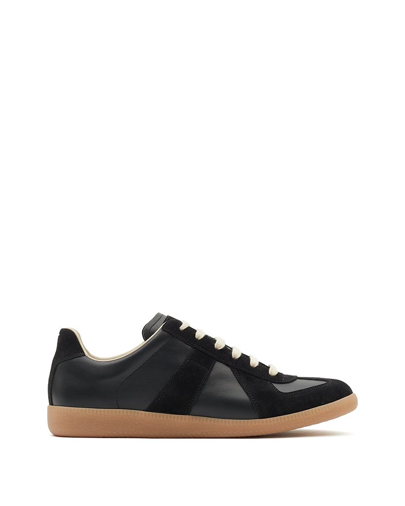 靴 MAISON MARGIELA Кросівки Maison Margiela Replica Sneakers Black - UNIFORM
