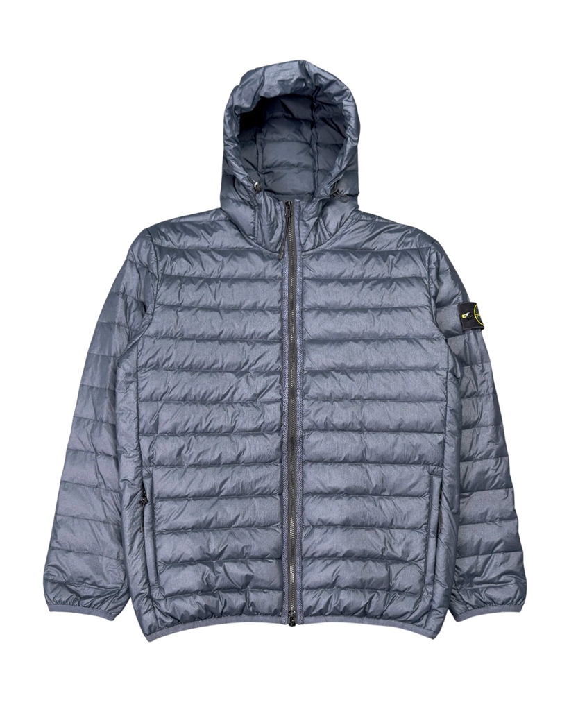 24FW 40324 Loom Woven Chambers Light Down Jacket Navy SI0239-NA