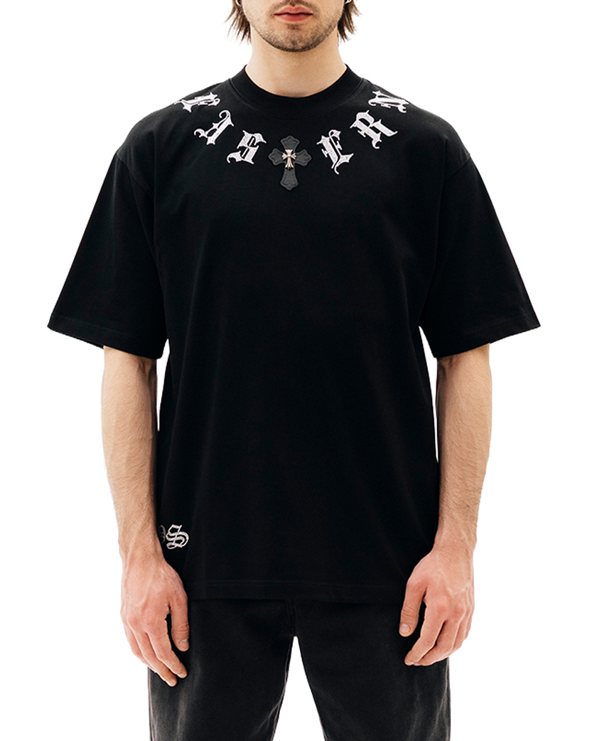 Футболка Chrome Hearts T-Shirt Black CH118-BK - UNIFORM