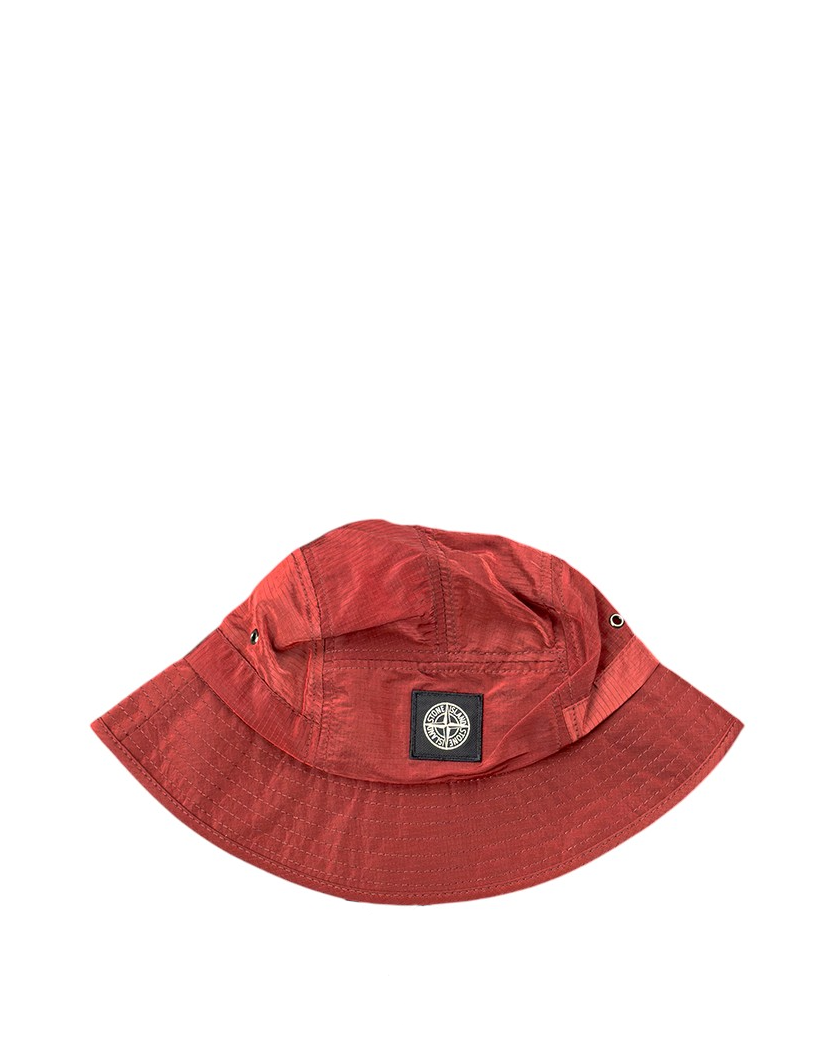99755 Nylon Metal Ripstop Bucket Hat Red SI0172-RD
