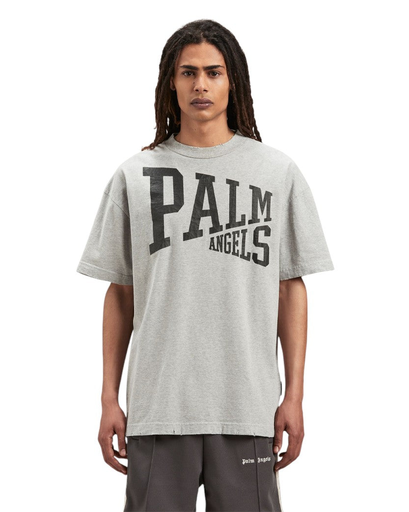 Palm Angels College T-Shirt Grey
