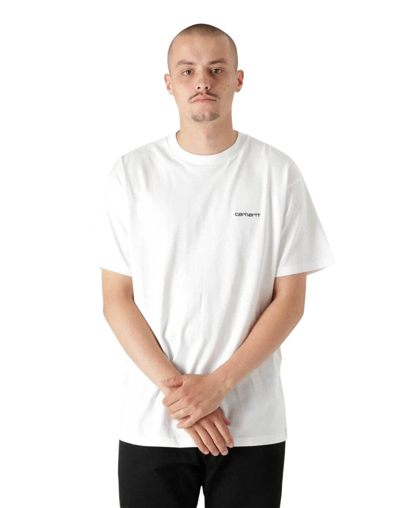 Carhartt WIP Script Embroidery T-Shirt White
