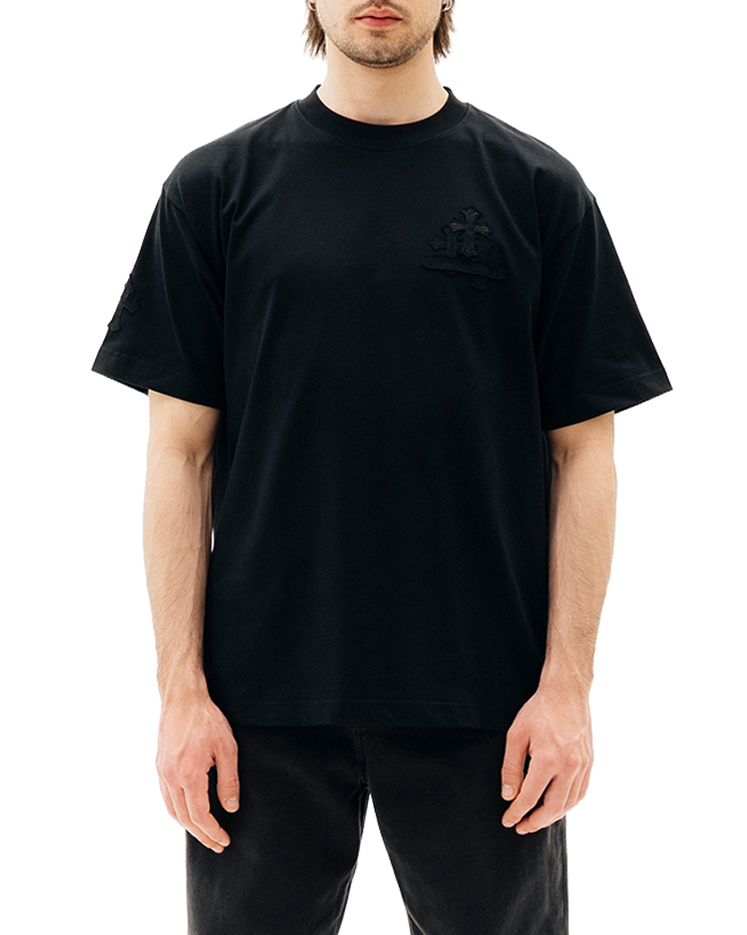 Футболка Chrome Hearts T-Shirt Black CH102-BK - UNIFORM