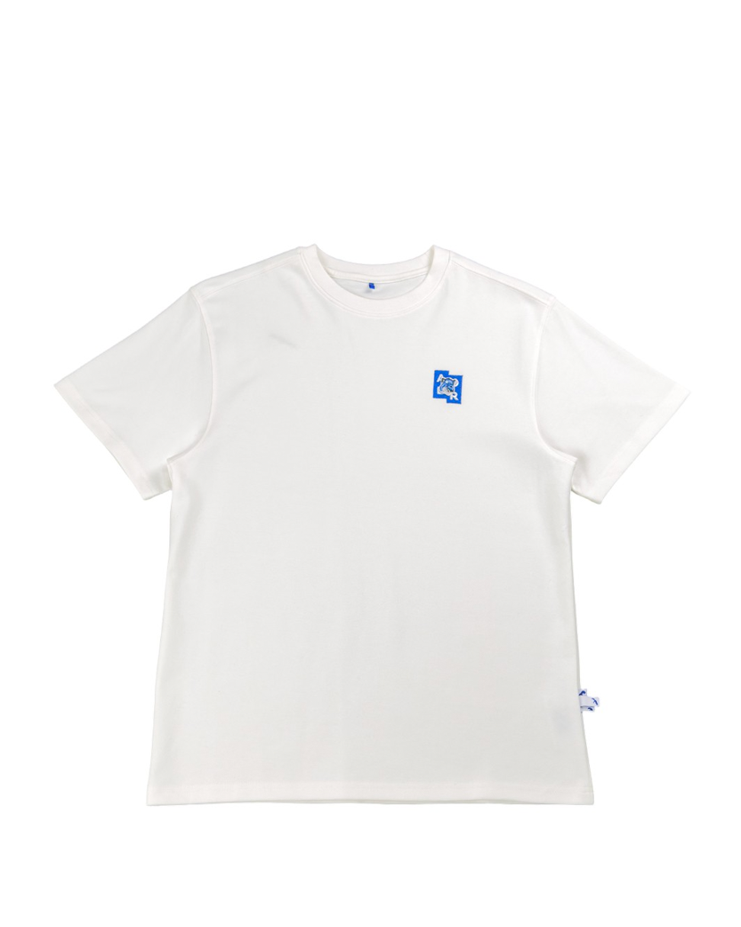 Ader Error x Maison Kitsune T-Shirt White - UNIFORM