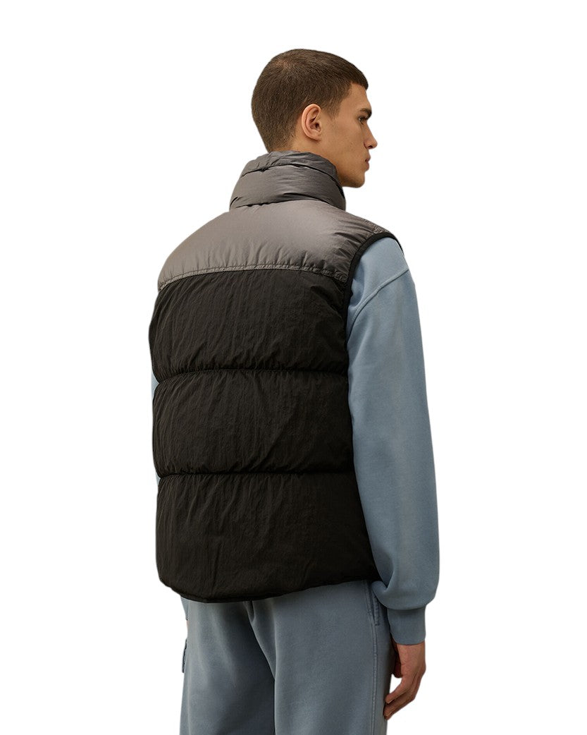 Жилет C.P. Company Eco Chrome-R Mixed Down Vest Black - UNIFORM