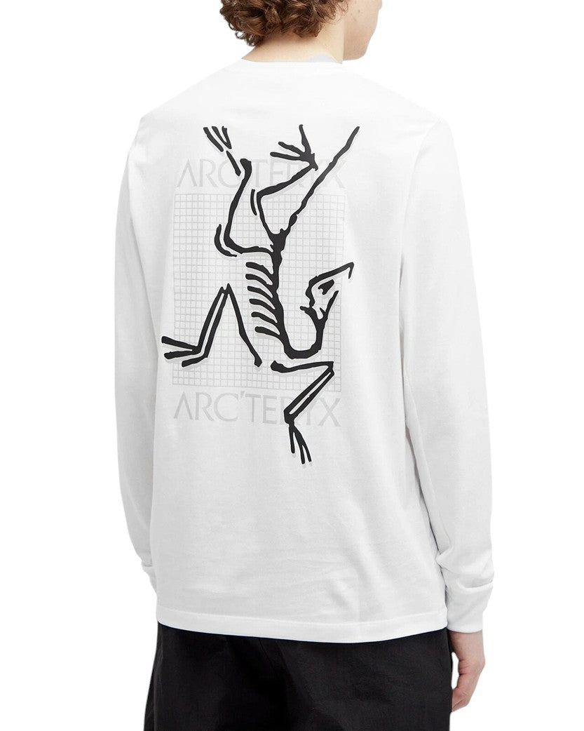 Arc'teryx Arc'Multi Bird Logo Longsleeve White