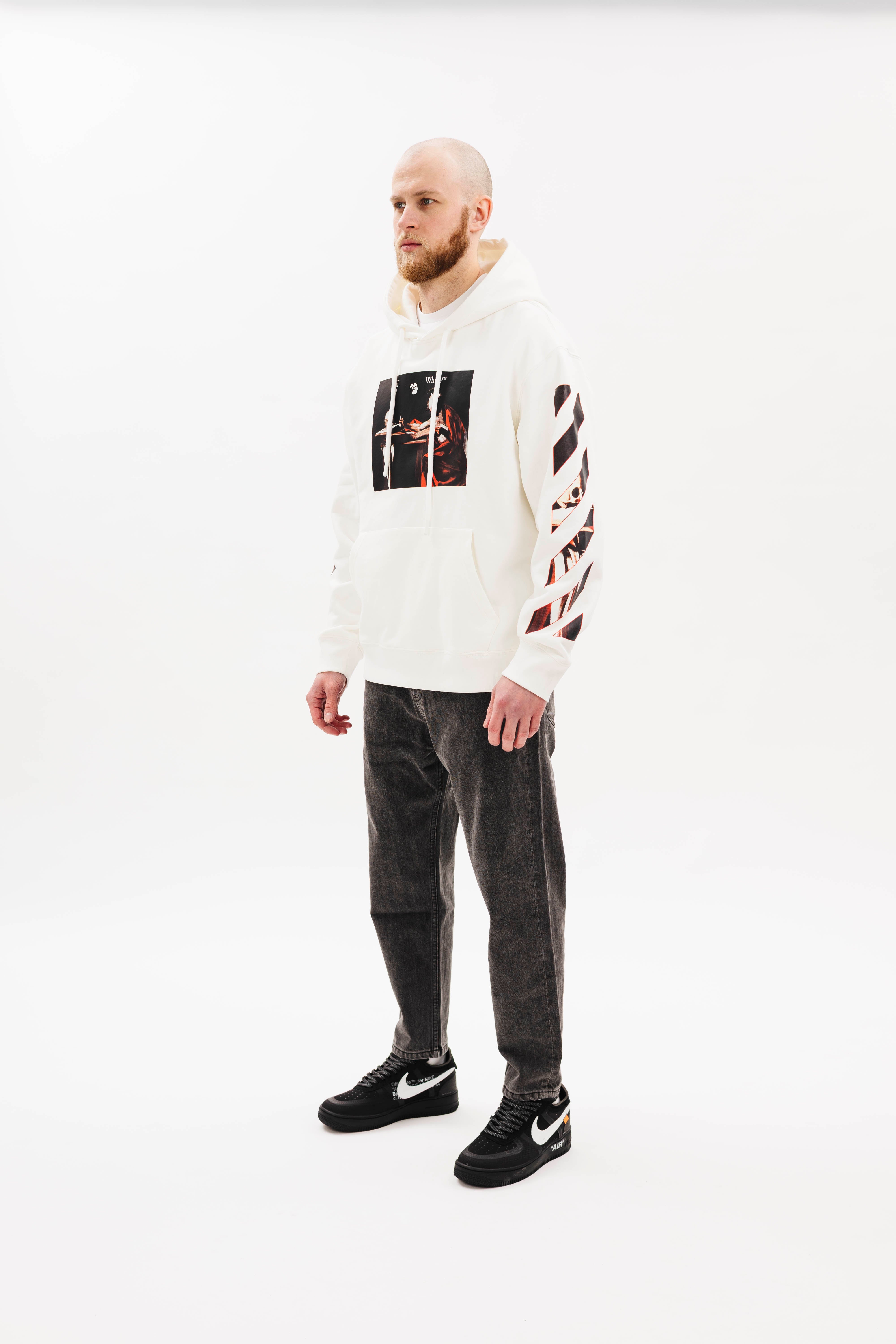 Худі OFF WHITE Caravaggio Hoodie White - UNIFORM