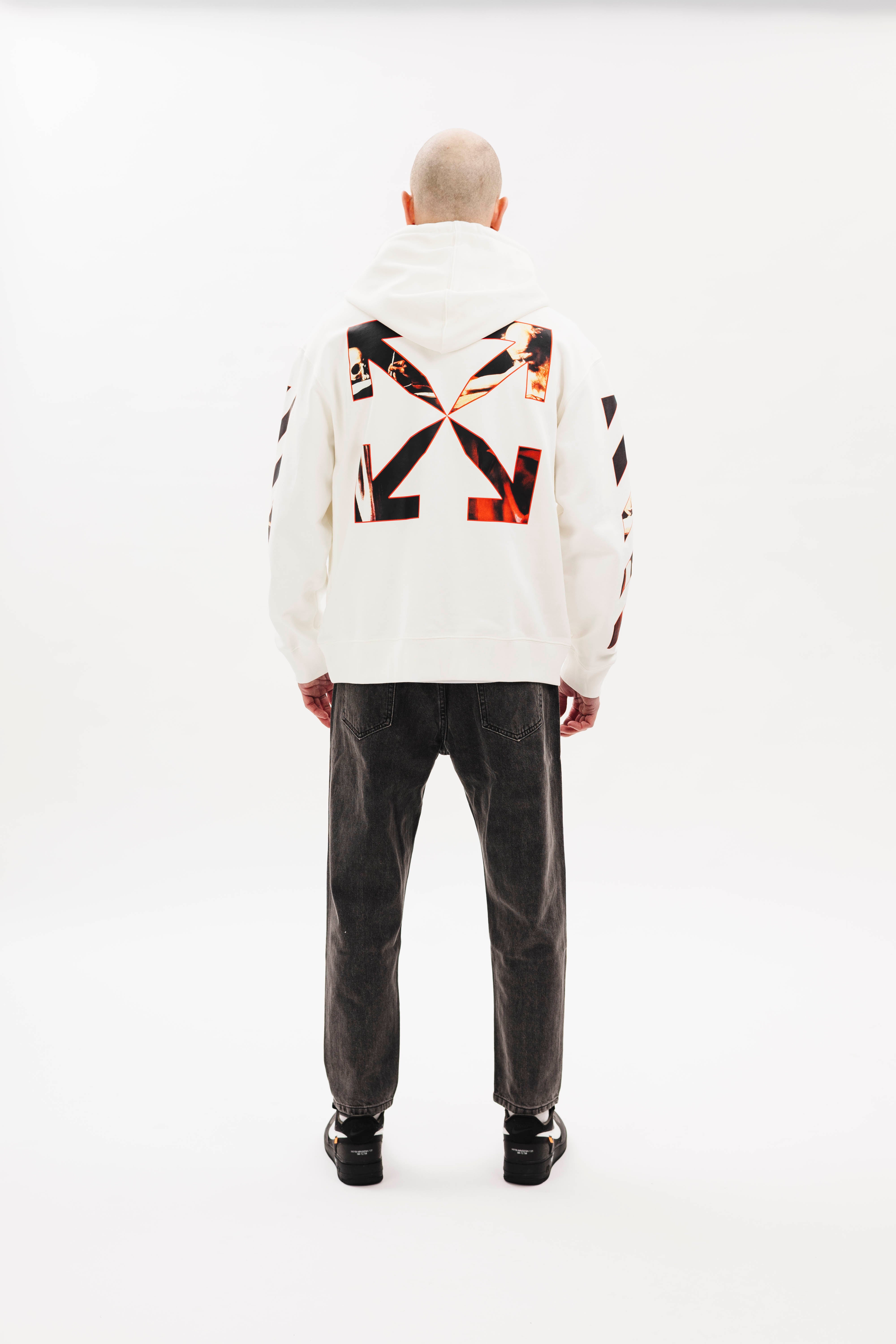 Худі OFF WHITE Caravaggio Hoodie White - UNIFORM