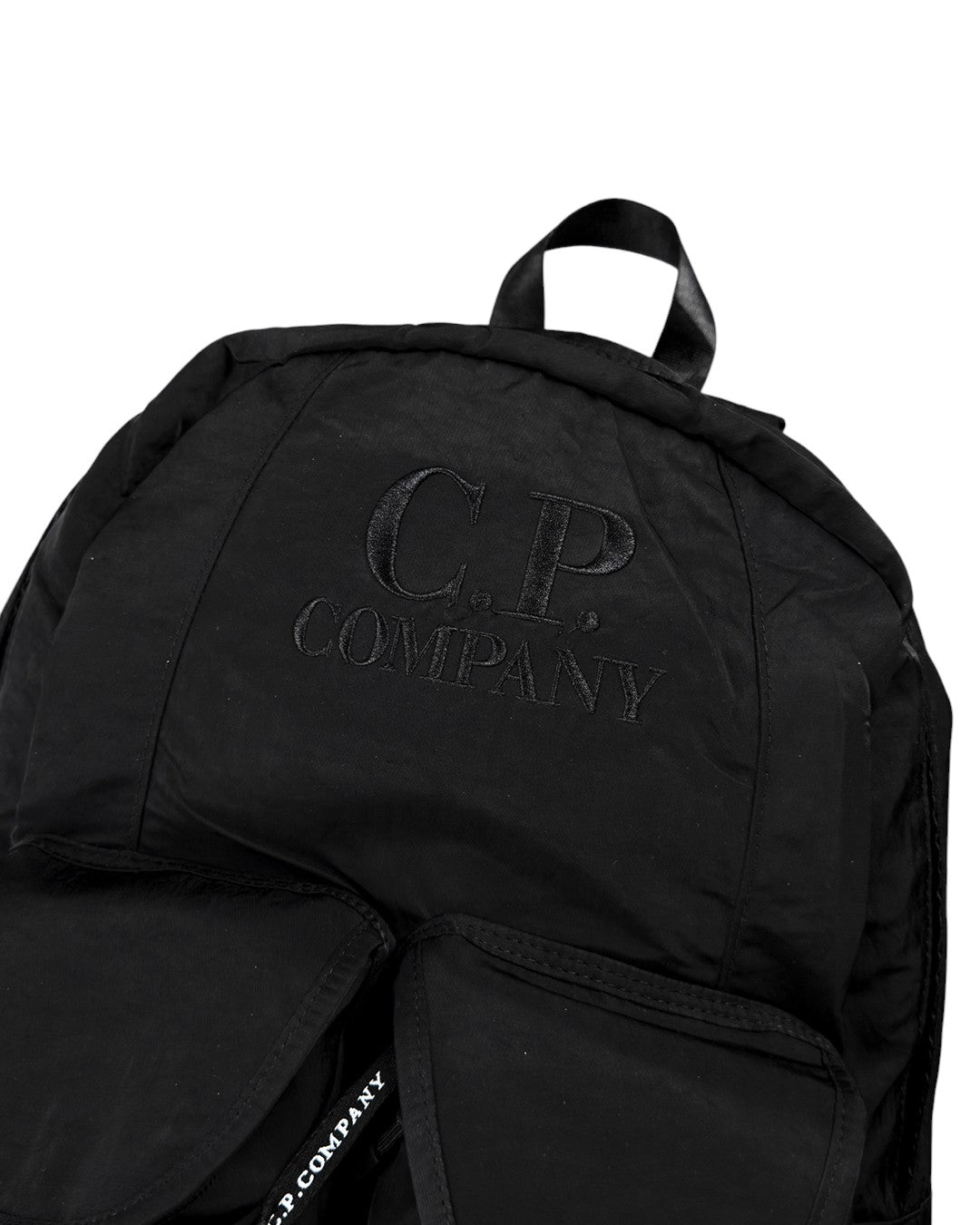 C.P. COMPANY Taylon P Mixed Backpack Black - UNIFORM