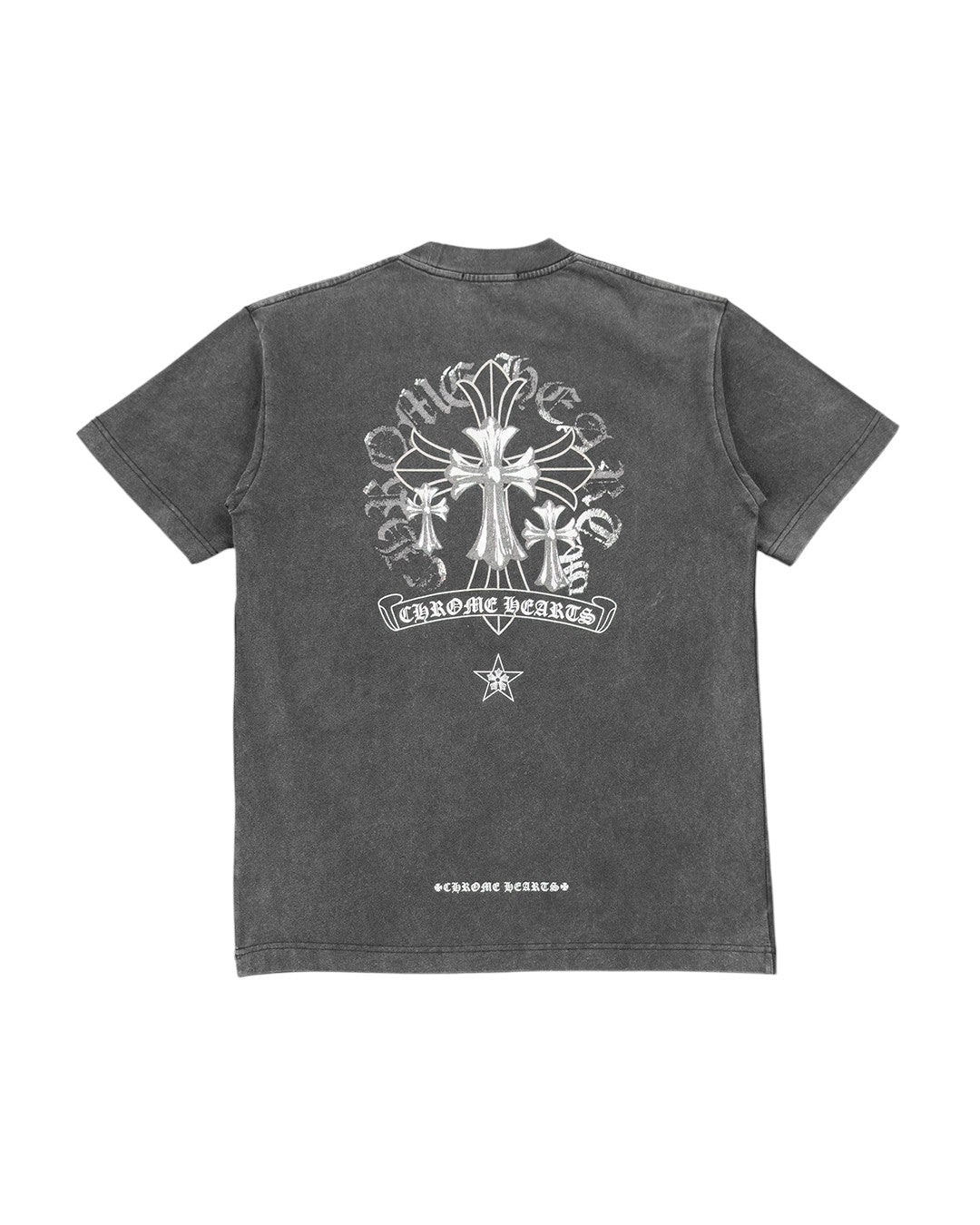 Футболка Chrome Hearts T-Shirt Washed Black CH105-WBK - UNIFORM