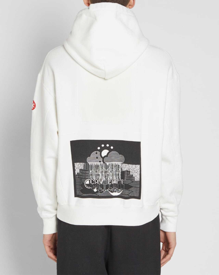 CAV EMPT MD PURSUIT OF FORM HEAVY HOODY White CAV123 - UNIFORM