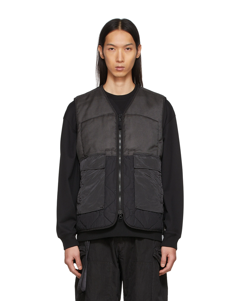 G0840 Modified Panama 6/3 Vest Black SI0294-BK