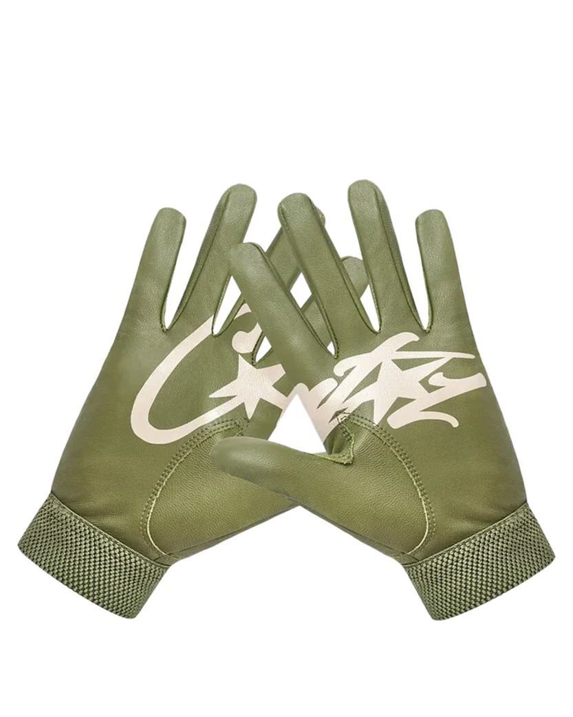 corteiz レザー手袋　グローブ Corteiz Leather Gloves Black - SS23 - JP