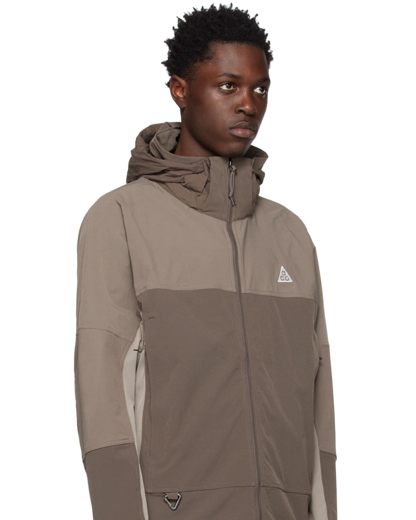 Nike ACG Sun Farer Cordura Jacket Mens Sz Medium Ironstone Beige Nike ACG Sun Farer Cordura Jacket Mens Sz Medium Ironstone Beige