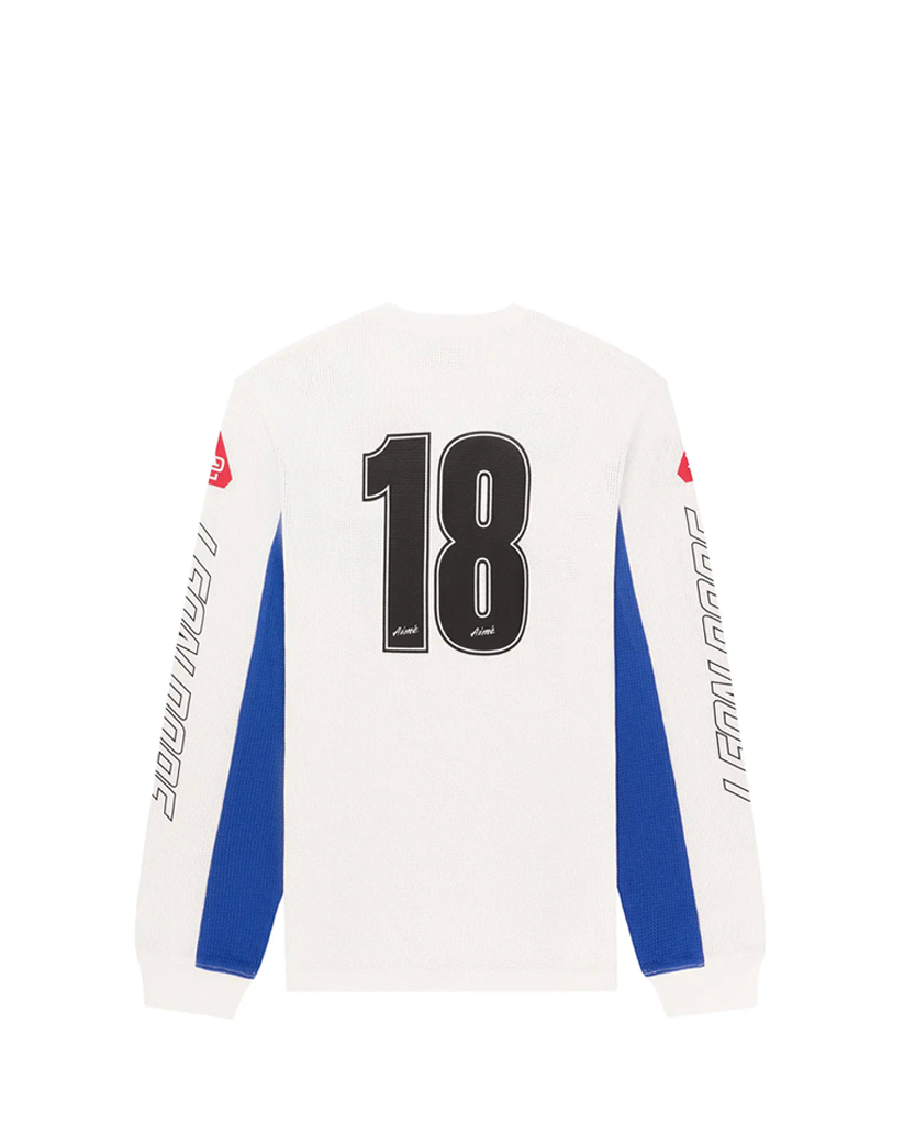 Лонгслів Aime Leon Dore Mesh Moto Long-Sleeve Tee Pristine - UNIFORM