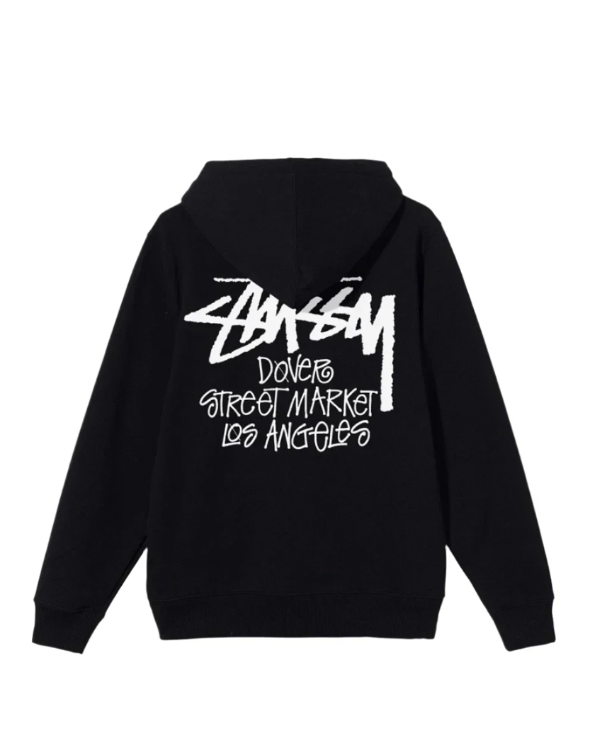 Худі Stussy Stock DSM Los Angeles Hoodie Black - UNIFORM