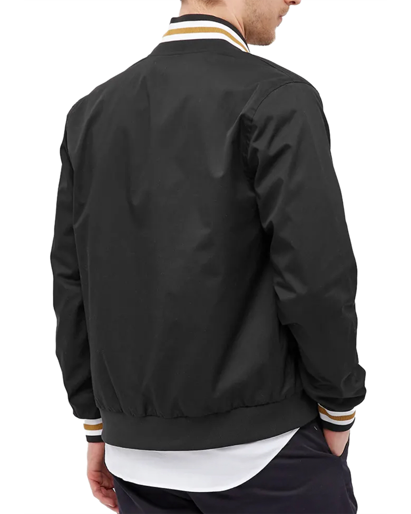 Куртка-бомбер FRED PERRY TENNIS BOMBER JACKET Black - UNIFORM