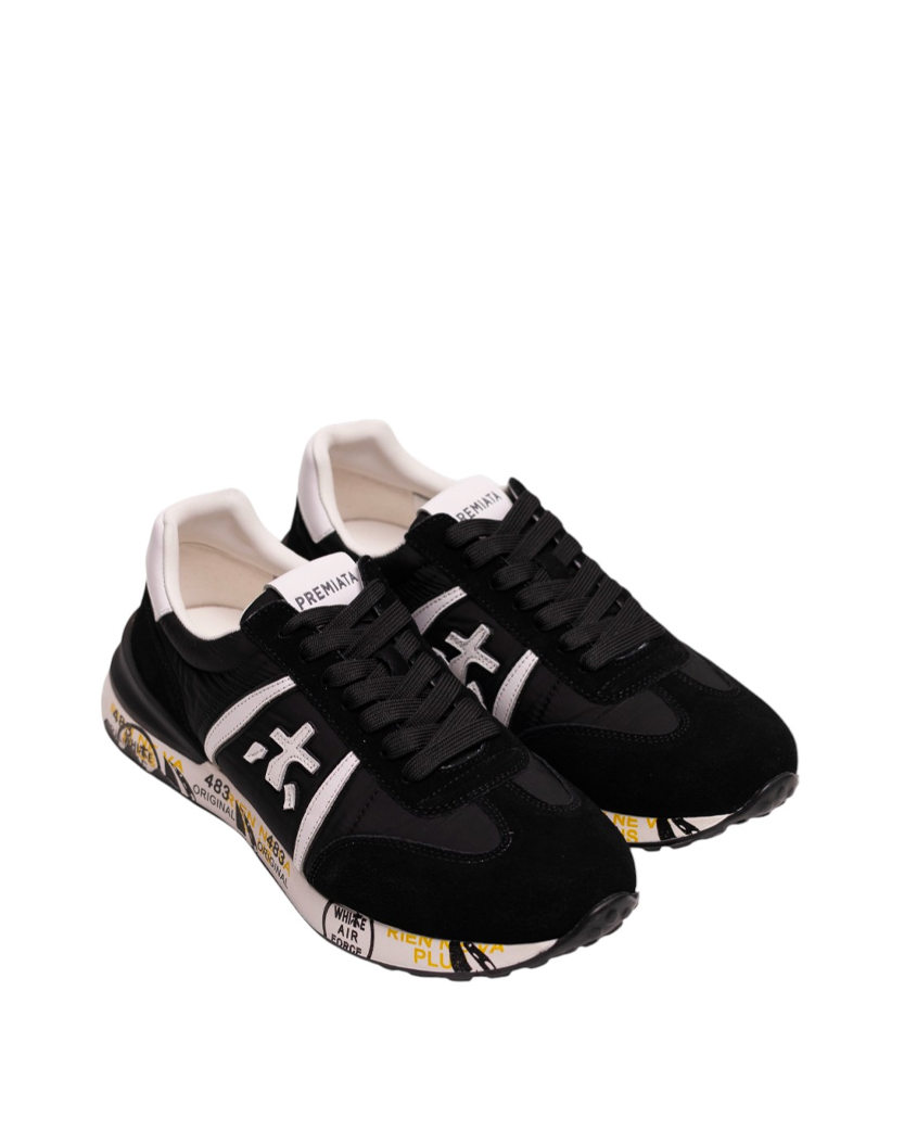 Кросівки Premiata Lander 5896 Black & White - UNIFORM