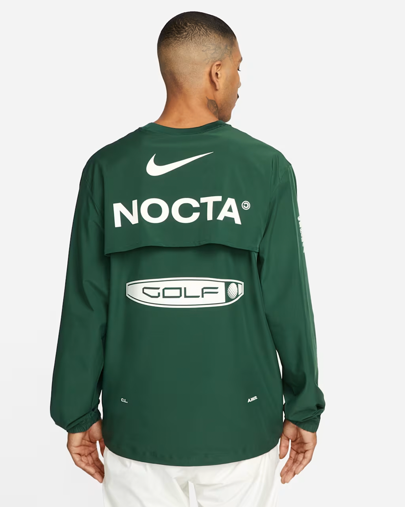 Nike NOCTA ゴルフ　ダークグリーン Лонгслів Nike x Drake NOCTA Golf Crewneck Top Green - UNIFORM