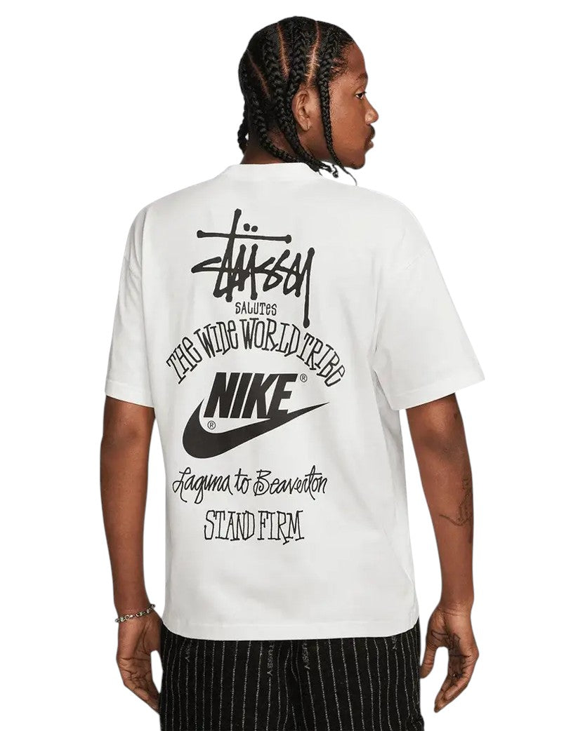 NIKE X STUSSY Graphic T-Shirt White - UNIFORM