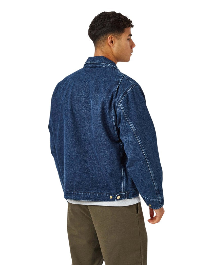 Carhartt WIP Rider Jacket Stone Washed Blue - UNIFORM