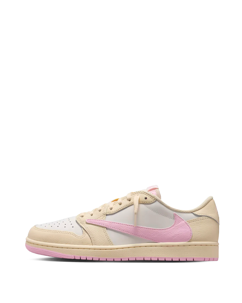 Кросівки Travis Scott x Air Jordan 1 Low OG 'Shy Pink' - UNIFORM
