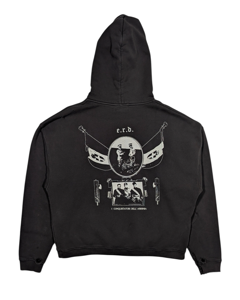 トップス ENFANTS RICHES DEPRIMES MUSSOLINI HOODIE Худі Enfants Riches Deprimes Architectura di Mussolini Hoodie