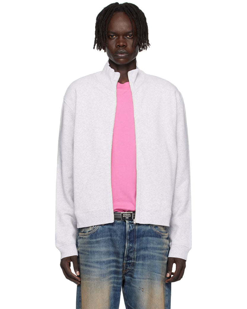 Світшот Acne Studios Zip-Up Sweatshirt Grey - UNIFORM