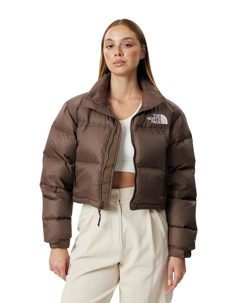 Пуховик The North Face Women's Nuptse Short Jacket Brown - UNIFORM Пуховик The North Face Women's Nuptse Short Jacket Brown - UNIFORM