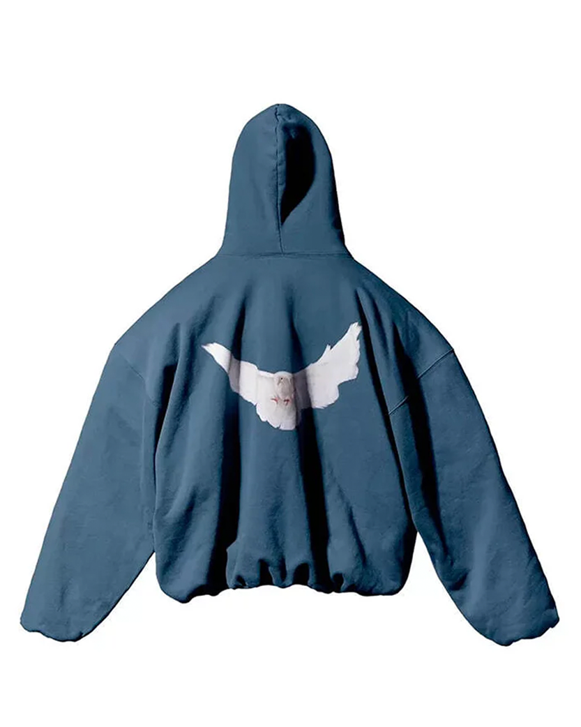 Худі Yeezy x Gap Engineered by Balenciaga Dove Hoodie Dark Blue