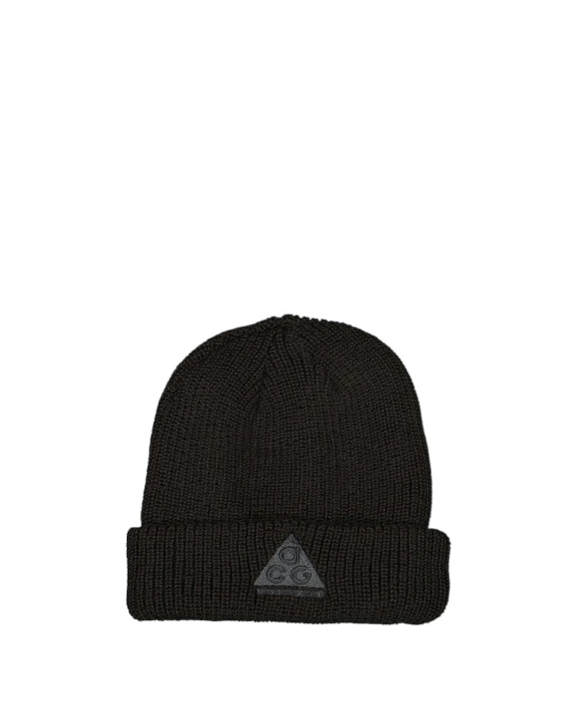 Nike ACG Beanie Black Logo Grey - UNIFORM