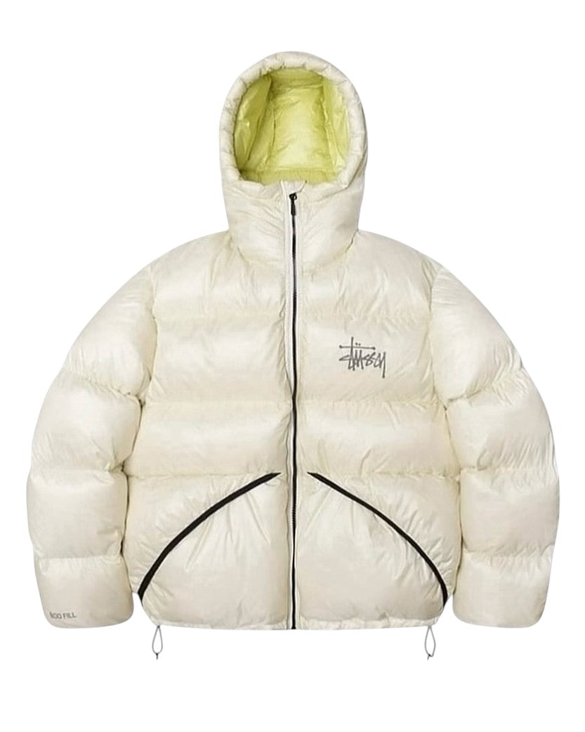 STUSSY Micro Ripstop Down Parka Bone - UNIFORM