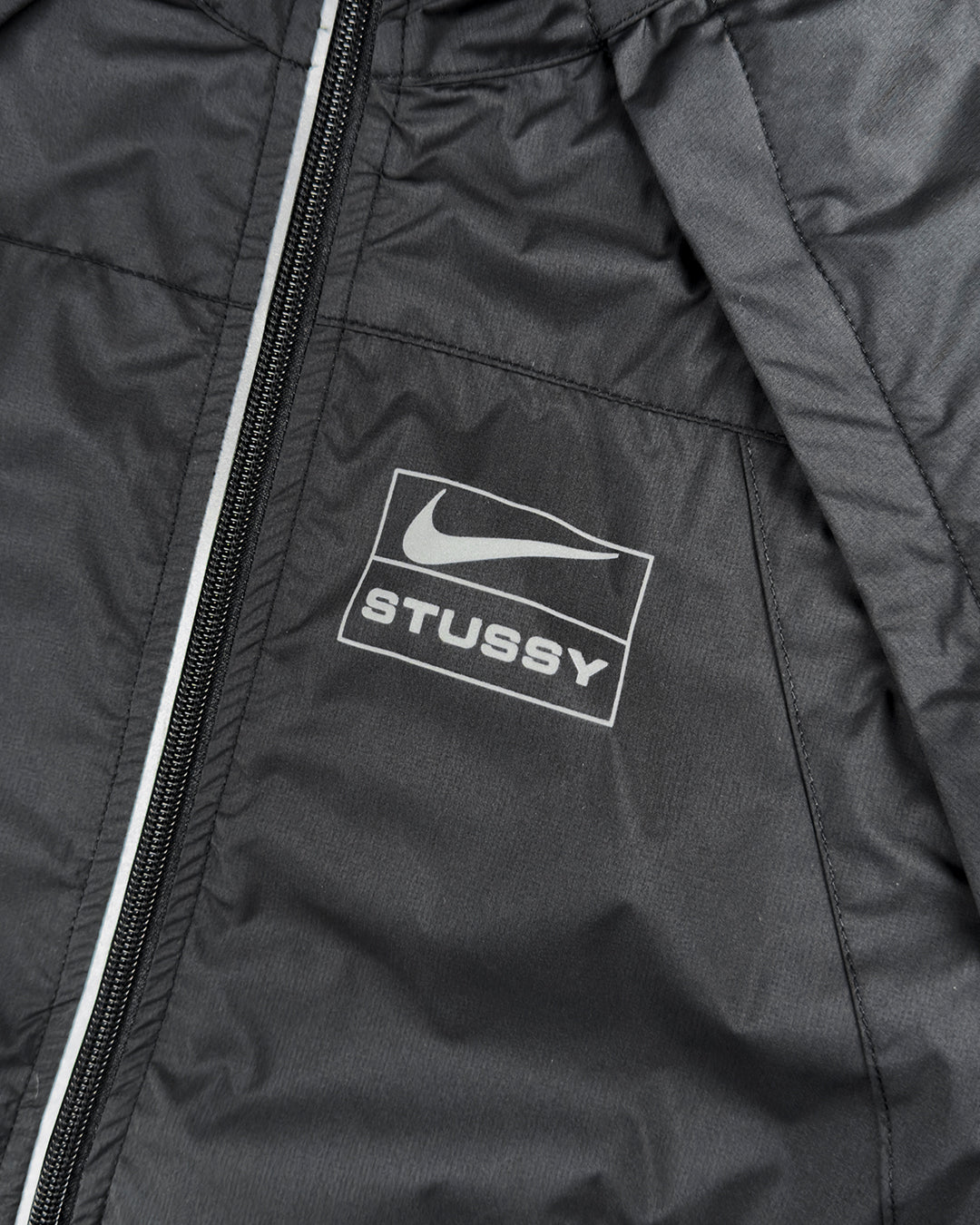 Nike x Stussy Storm-Fit Track Jacket Black - UNIFORM