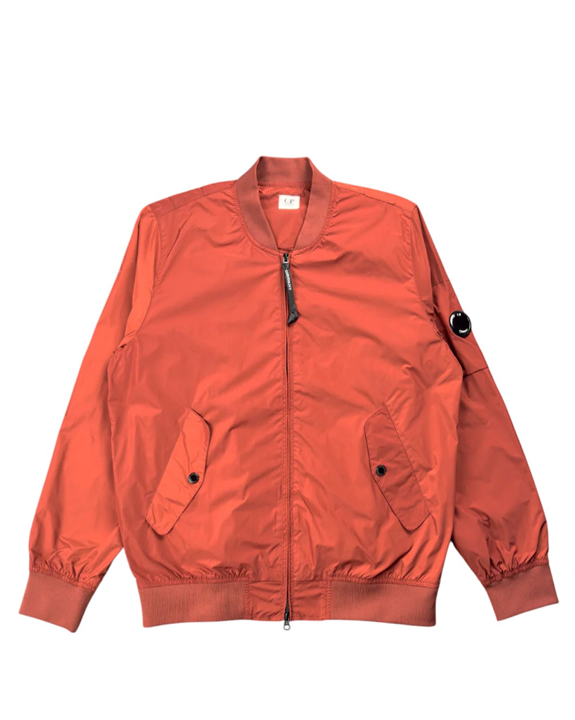 C.P. Company Nycra Arm Lens Bomber Jacket Orange
