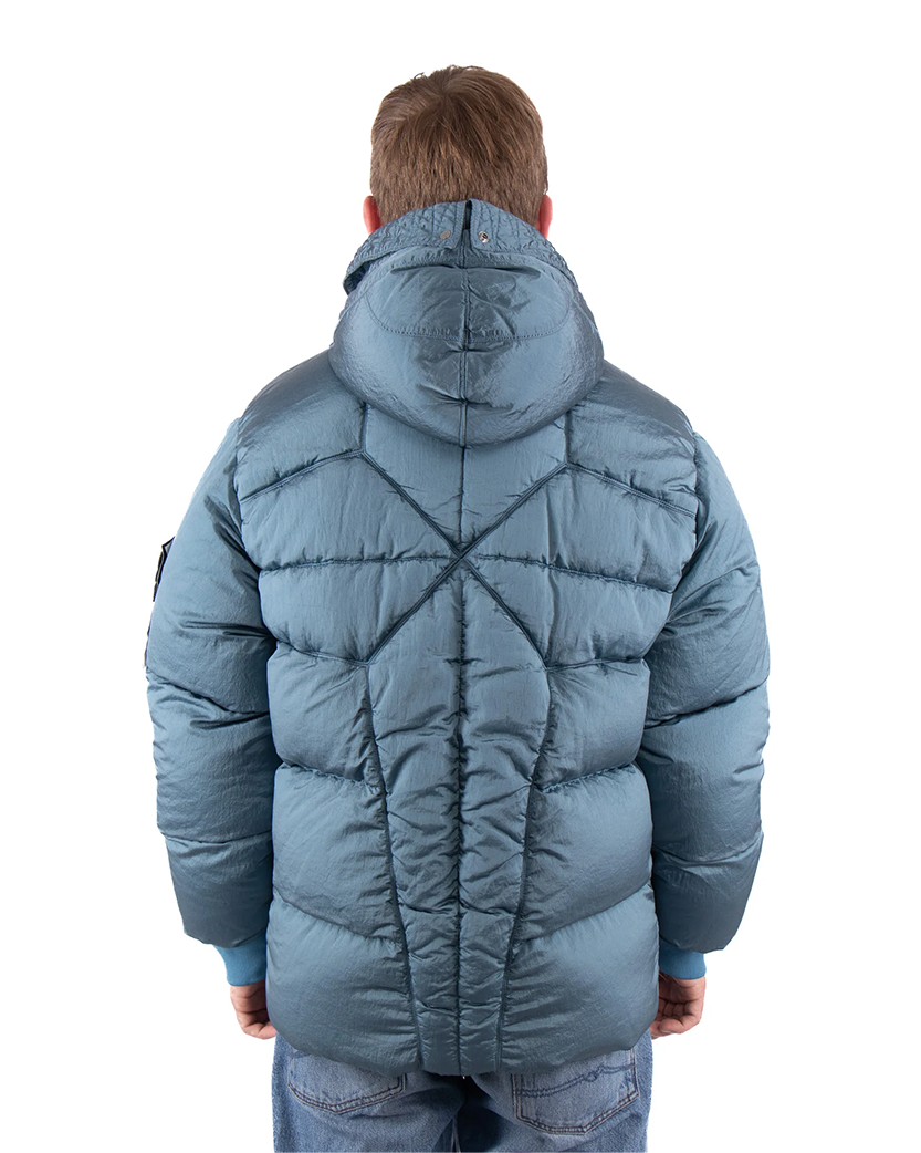Пуховик 43619 Nylon Metal Down Jacket Blue SI0238-BL - UNIFORM