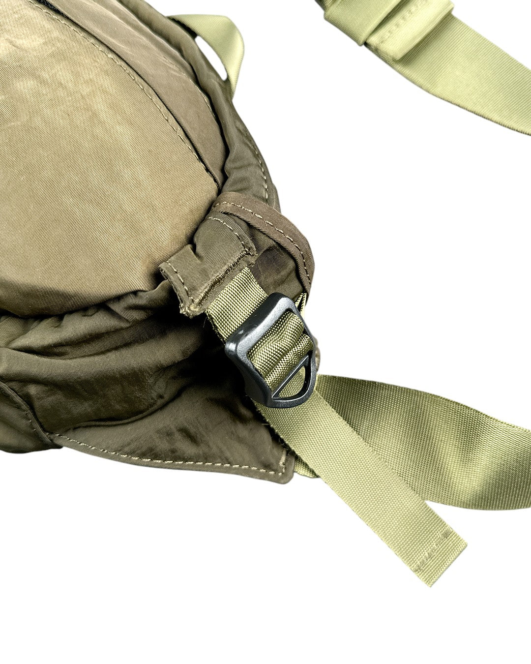C.P. Company Nylon B. Crossbody Lens Pack Olive - UNIFORM