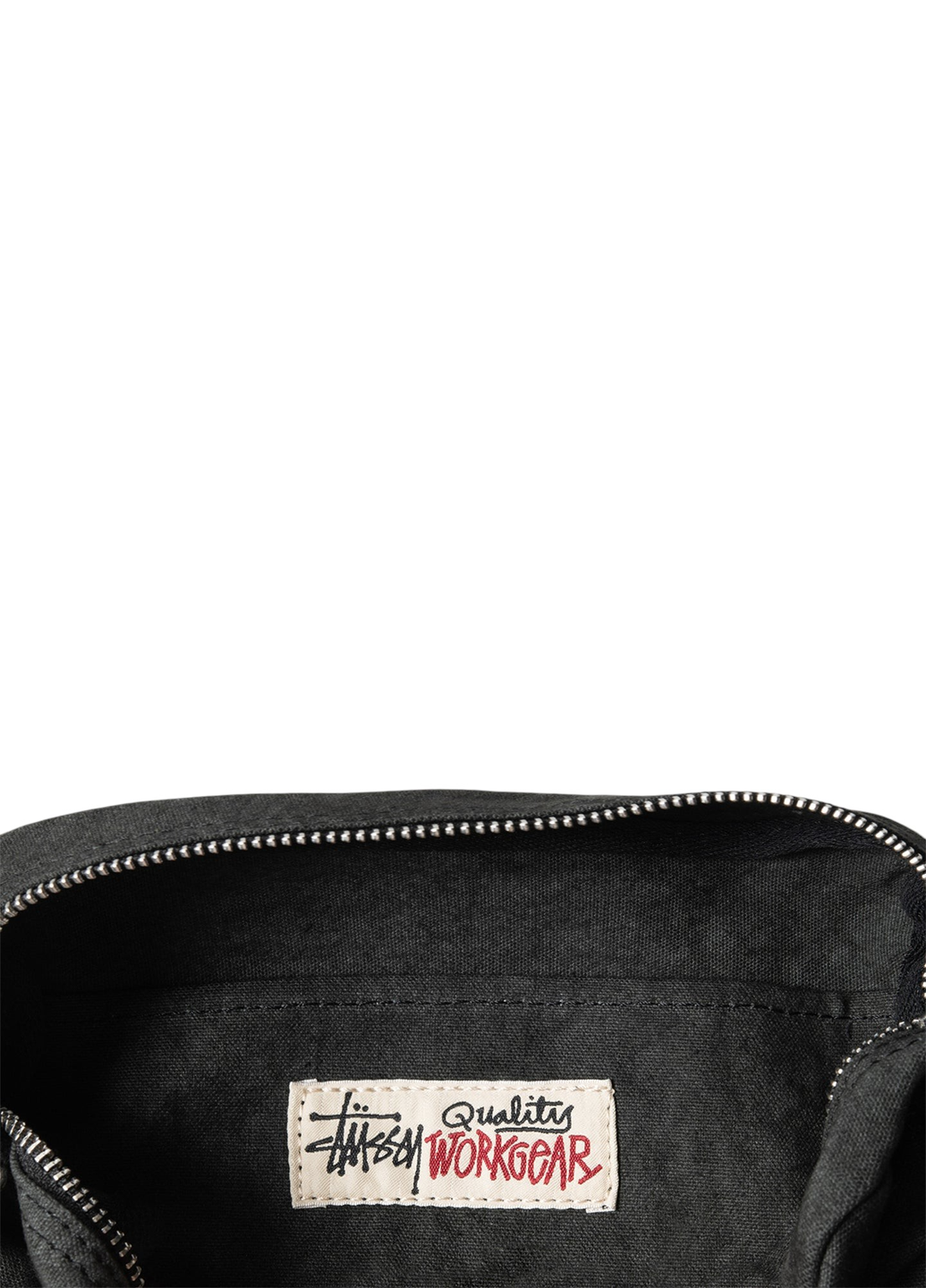 Сумка STUSSY Canvas Side Pouch Washed Black - UNIFORM