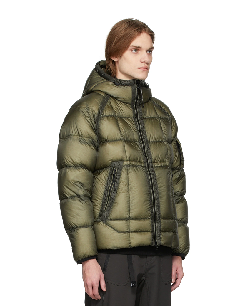 Куртка C.P. Company D.D. Shell Hooded Down Jacket Green - UNIFORM