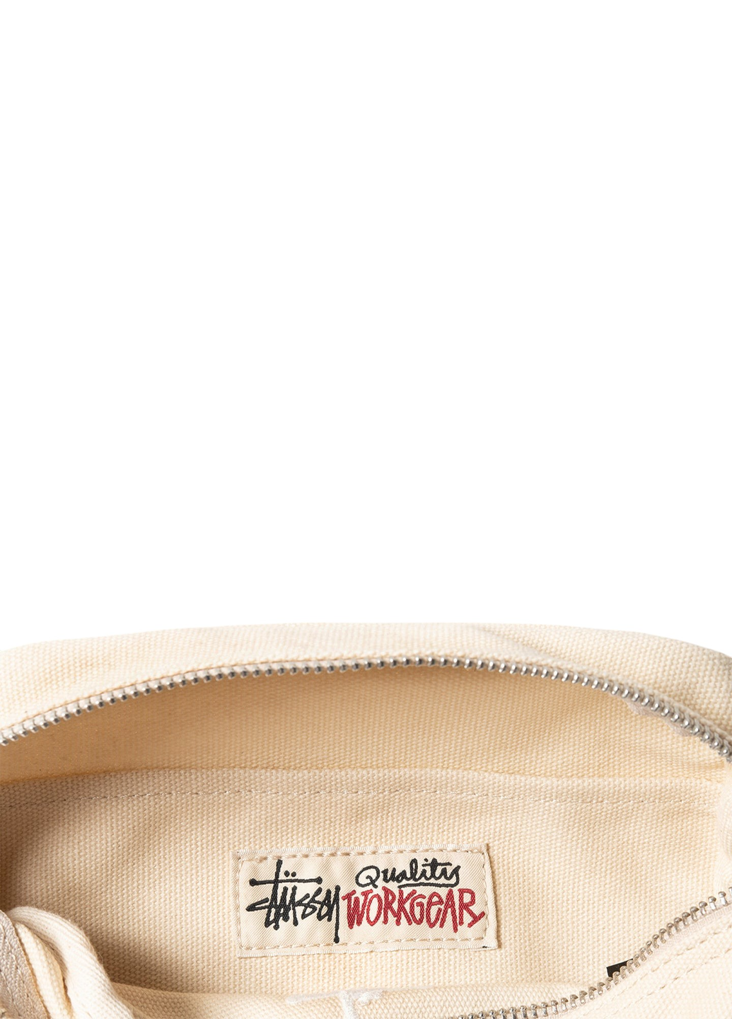 STUSSY Canvas Side Pouch Natural - UNIFORM